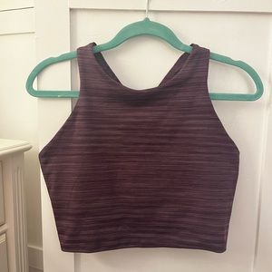 Athleta Purple Cropped Tank